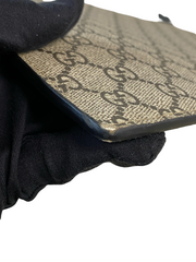 Gucci GG Supreme Canvas Blind For Love Zip Pouch Clutch Bag