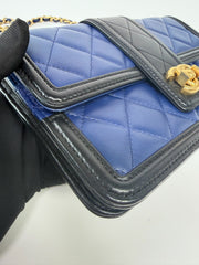 Chanel Elegant CC Flap Wallet on Chain Quilted Lambskin