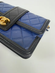 Chanel Elegant CC Flap Wallet on Chain Quilted Lambskin