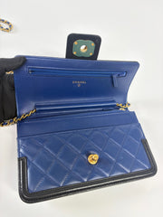 Chanel Elegant CC Flap Wallet on Chain Quilted Lambskin