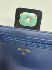 Chanel Elegant CC Flap Wallet on Chain Quilted Lambskin