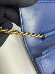Chanel Elegant CC Flap Wallet on Chain Quilted Lambskin