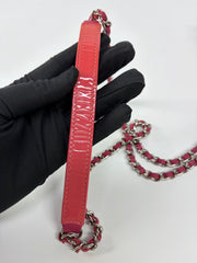 Chanel Patent Quilted Coco Shine Flap Pink Large