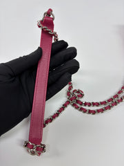 Chanel Patent Quilted Coco Shine Flap Pink Large