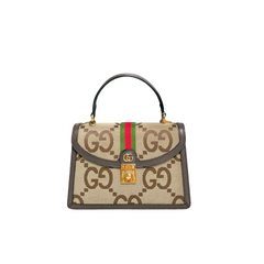 Gucci Jumbo GG Canvas Small Ophidia Top Handle