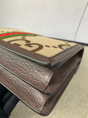 Gucci Jumbo GG Canvas Small Ophidia Top Handle