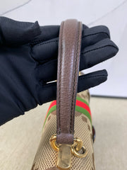 Gucci Jumbo GG Canvas Small Ophidia Top Handle