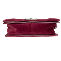 Chanel Velvet Le Boy Medium Flap Bag