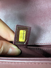 Chanel Velvet Le Boy Medium Flap Bag