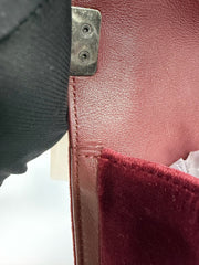Chanel Velvet Le Boy Medium Flap Bag