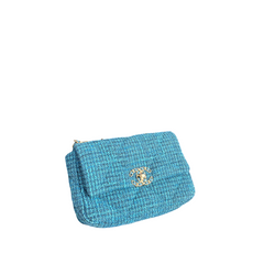 Chanel 19 Flap Bag Quilted Tweed Large