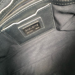 Fendi Leather Monster Mini Baguette Bag