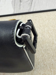 Fendi Leather Monster Mini Baguette Bag