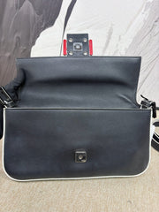 Fendi Leather Monster Mini Baguette Bag