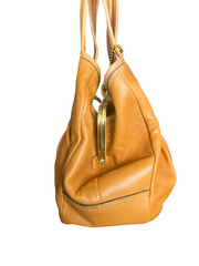 Coach Ergo Satchel Kisslock Brown