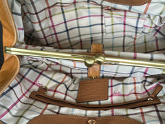 Coach Ergo Satchel Kisslock Brown