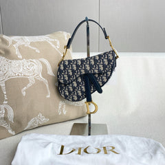 Dior Saddle Bag Mini Oblique