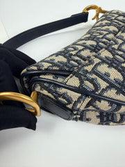 Dior Saddle Bag Mini Oblique