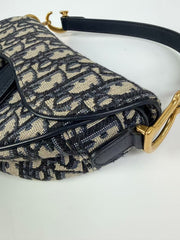 Dior Saddle Bag Mini Oblique