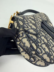 Dior Saddle Bag Mini Oblique
