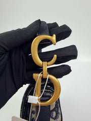 Dior Saddle Bag Mini Oblique