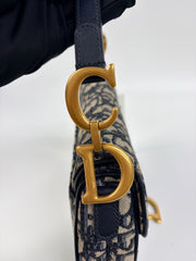 Dior Saddle Bag Mini Oblique