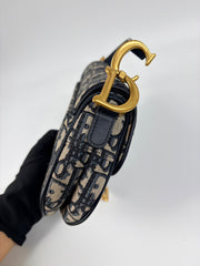 Dior Saddle Bag Mini Oblique