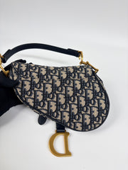 Dior Saddle Bag Mini Oblique