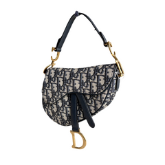 Dior Saddle Bag Mini Oblique
