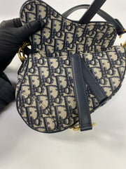 Dior Saddle Bag Mini Oblique