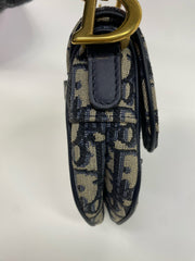 Dior Saddle Bag Mini Oblique