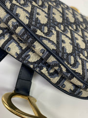 Dior Saddle Bag Mini Oblique