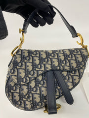 Dior Saddle Bag Mini Oblique
