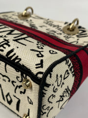 Dior Lady Dior Graffiti D-Lite Canvas