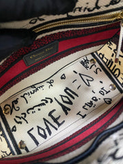 Dior Lady Dior Graffiti D-Lite Canvas