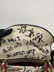 Dior Lady Dior Graffiti D-Lite Canvas