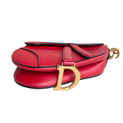Dior Saddle Bag Red Mini