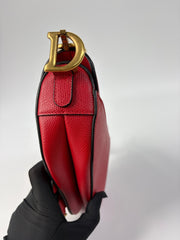 Dior Saddle Bag Red Mini