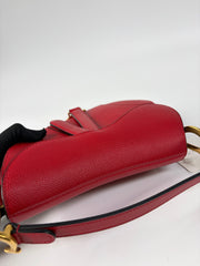 Dior Saddle Bag Red Mini