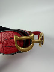 Dior Saddle Bag Red Mini