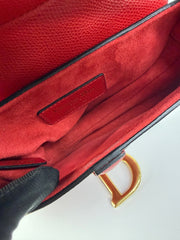 Dior Saddle Bag Red Mini