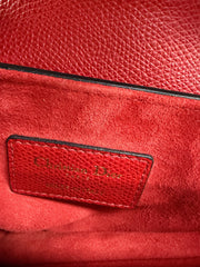 Dior Saddle Bag Red Mini