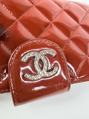 Chanel Red Patent Wallet