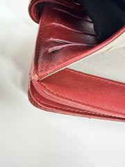 Chanel Red Patent Wallet