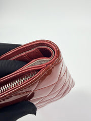 Chanel Red Patent Wallet
