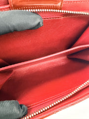 Chanel Red Patent Wallet