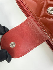 Chanel Red Patent Wallet