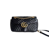 Gucci GG Marmont Small Matelasse Shoulder Bag