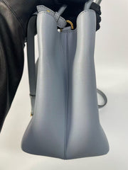 Fendi Blue Leather Petite 2Jours Tote