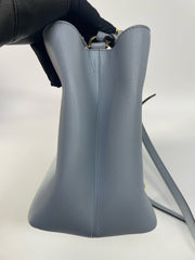Fendi Blue Leather Petite 2Jours Tote